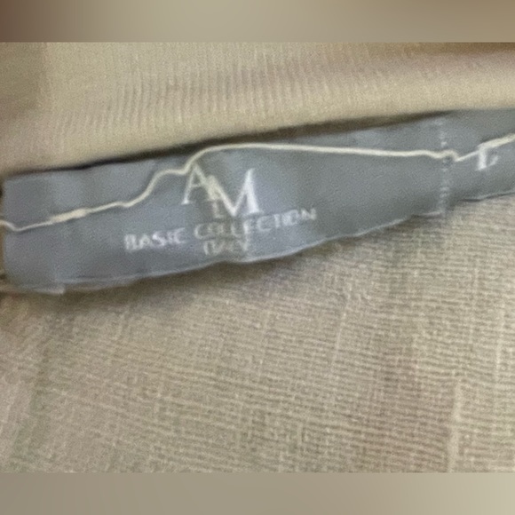 AM Basic Collection 100% Italian Linen Skirt *Like New*. Size L - Picture 4 of 7